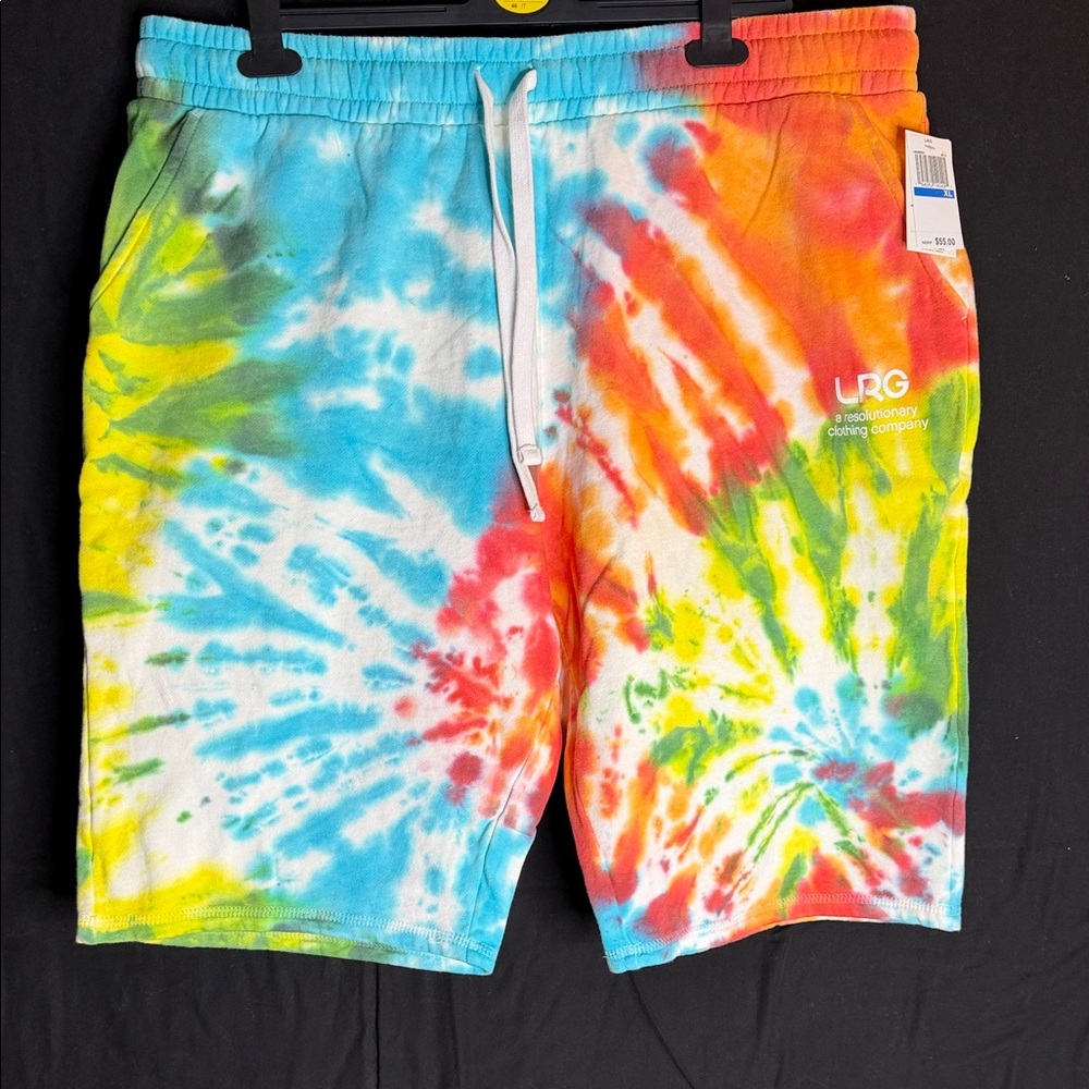 LRG Multicolor Tie-Dye Shorts